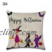 Pumpkin Witch Wizard Halloween Cotton Linen Pillow Case Throw Cushion Cover 18“”   123311670628